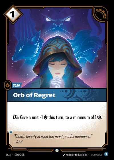 Orb of Regret #090/352 — Origins