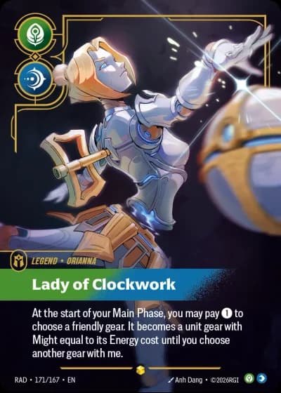 Orianna, Lady of Clockwork #171/189 — Radiance