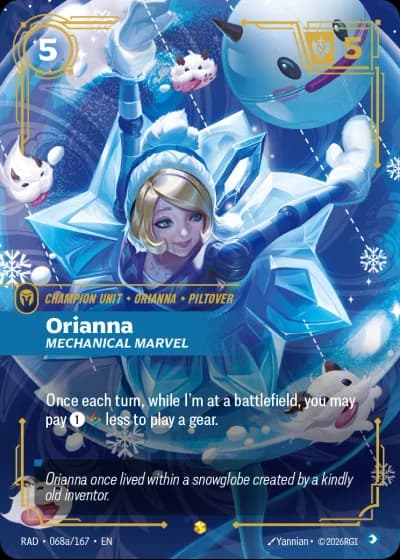 Orianna, Mechanical Marvel #068a/189 — Radiance