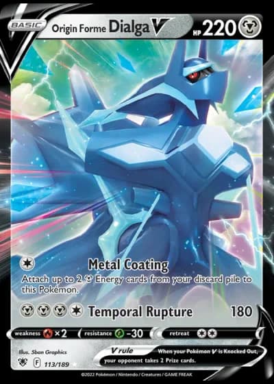 Origin Forme Dialga V #113/189 — Astral Radiance