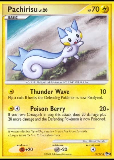 Pachirisu #10/17 — POP Series 9