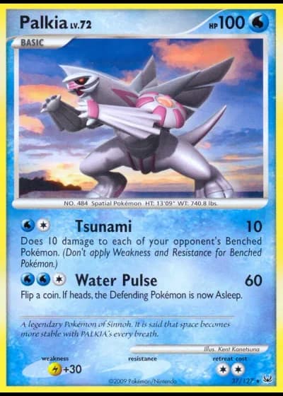 Palkia #37/127 — Platinum