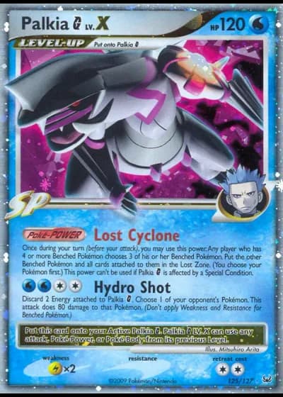 Palkia G LV.X #125/127 — Platinum