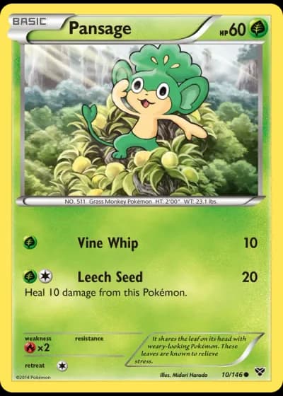 Pansage #10/146 — XY