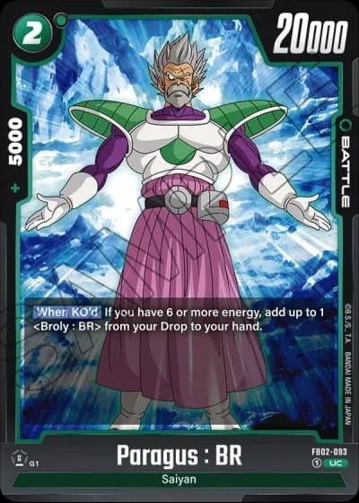 Paragus : BR  FB02-093 — Blazing Aura (FB02)