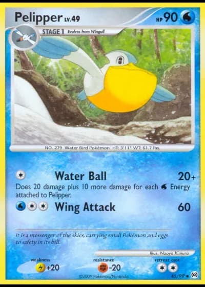 Pelipper #45/99 — Arceus