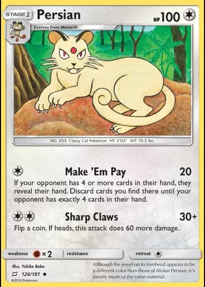 Persian #126/181 — Team Up