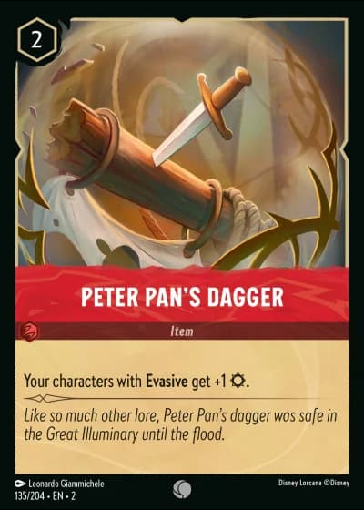 Peter Pan's Dagger #135/204 — Rise of the Floodborn
