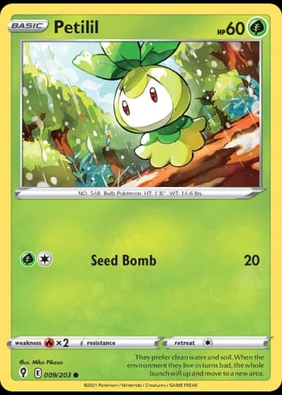 Petilil #9/203 — Evolving Skies
