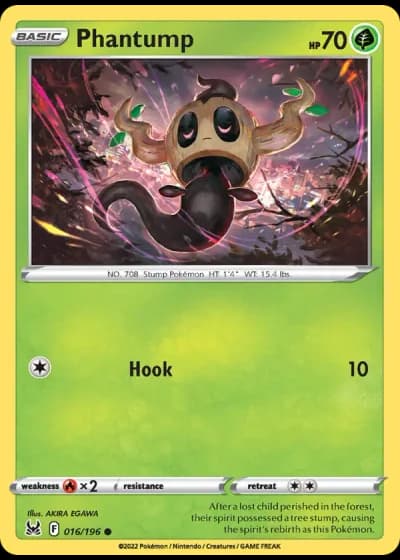 Phantump #016/196 — Lost Origin