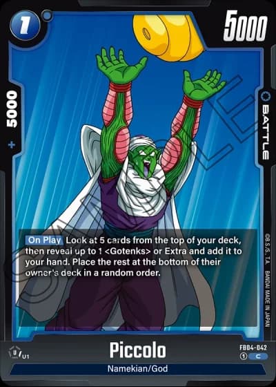 Piccolo  FB04-042 — Ultra Limit (FB04)