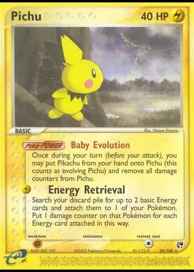 Pichu #20/100 — Sandstorm