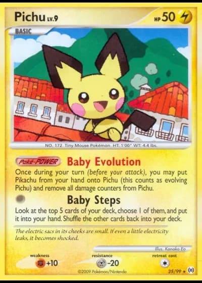 Pichu #25/99 — Arceus