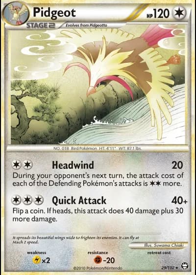 Pidgeot #29/102 — Triumphant