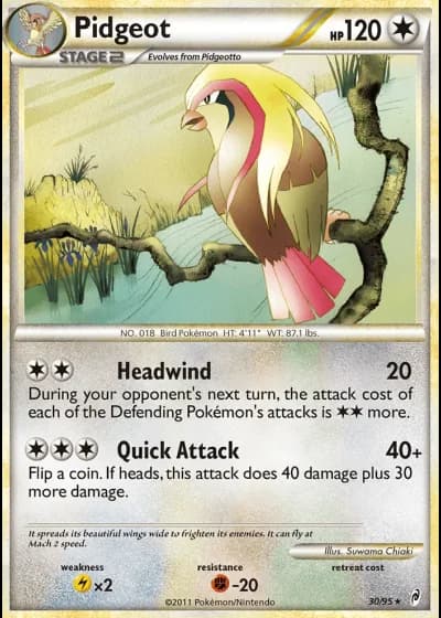 Pidgeot #30/95 — Richiamo delle Leggende