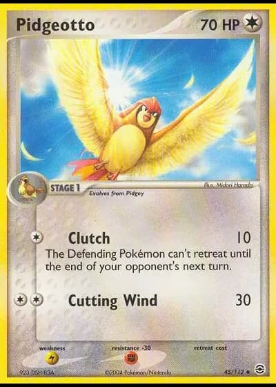 Pidgeotto #45/112 — EX RossoFuoco e VerdeFoglia