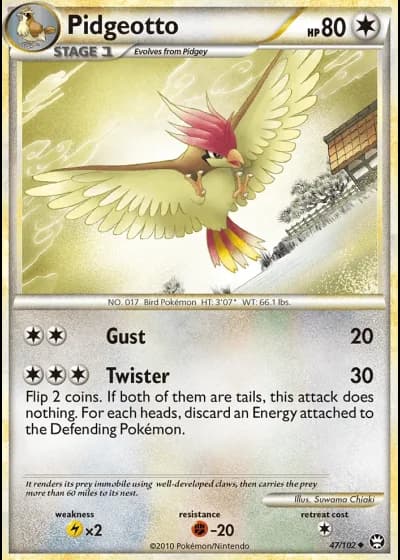 Pidgeotto #47/102 — Triumphant