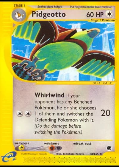 Pidgeotto #88/165 — Expedition Set Base