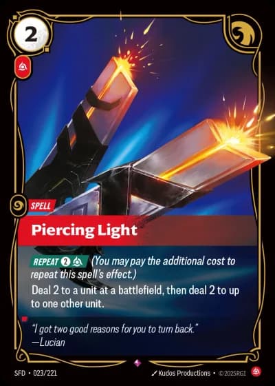 Piercing Light #023/303 — Spiritforged