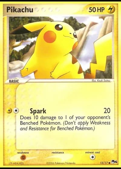 Pikachu #13/17 — POP Series 4