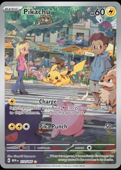 Pikachu #173/165 — 151