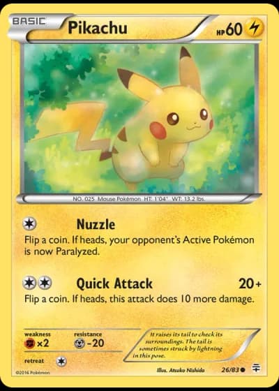 Pikachu #26/83 — Generations