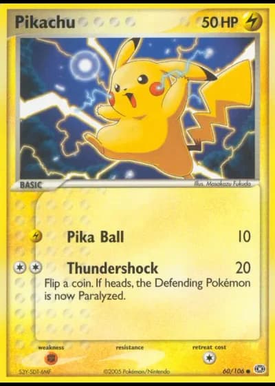Pikachu #60/106 — Emerald