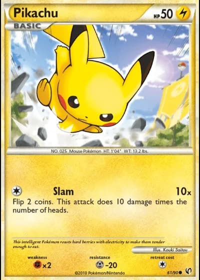 Pikachu #61/90 — Senza Paura