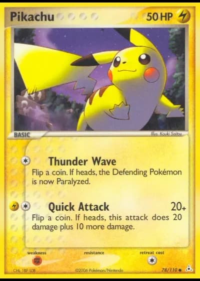Pikachu #78/110 — Holon Phantoms