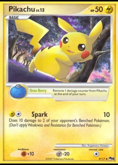 Pikachu #9/17 — POP Series 6