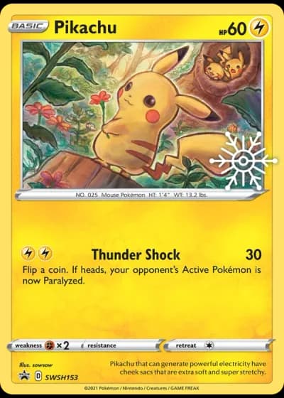 Pikachu SWSH153