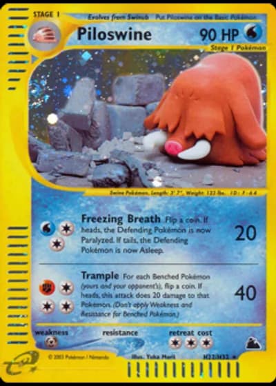 Piloswine H22/144 — Skyridge