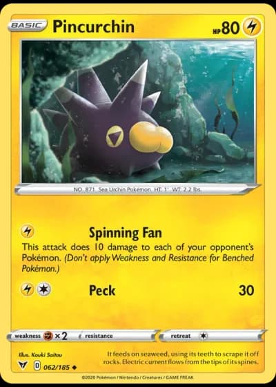 Pincurchin #62/185 — Vivid Voltage