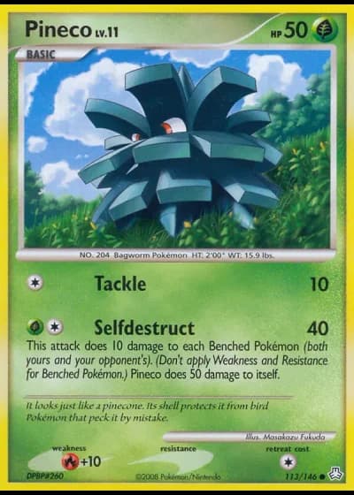 Pineco #113/146 — Legends Awakened