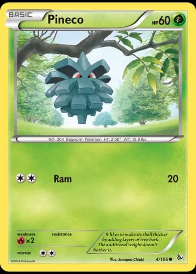 Pineco #4/106 — Flashfire