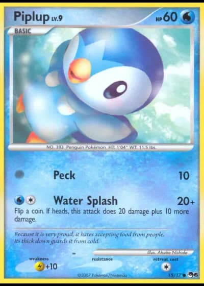 Piplup #15/64 — World Championships 2008