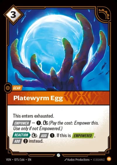 Platewyrm Egg #075/248 — Vendetta