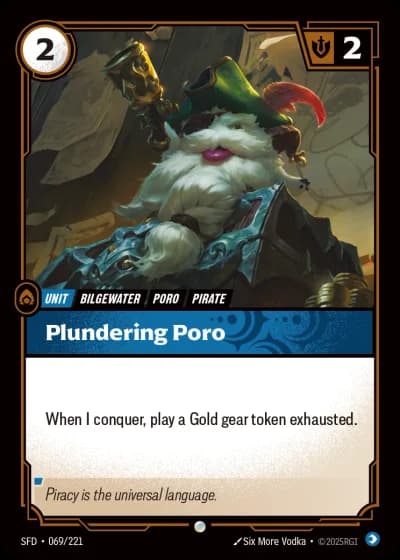 Plundering Poro #069/303 — Spiritforged
