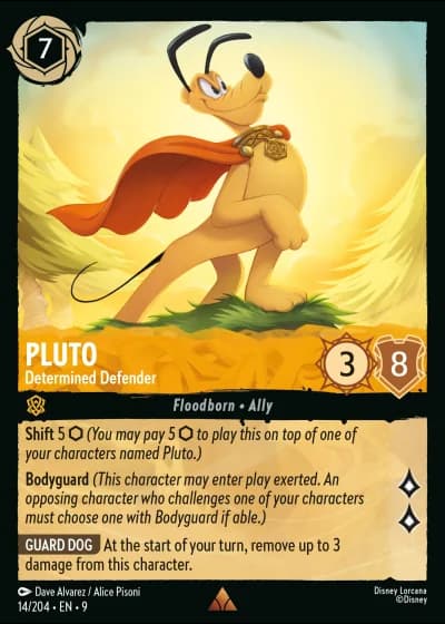Pluto - Determined Defender #14/204 — Fabled