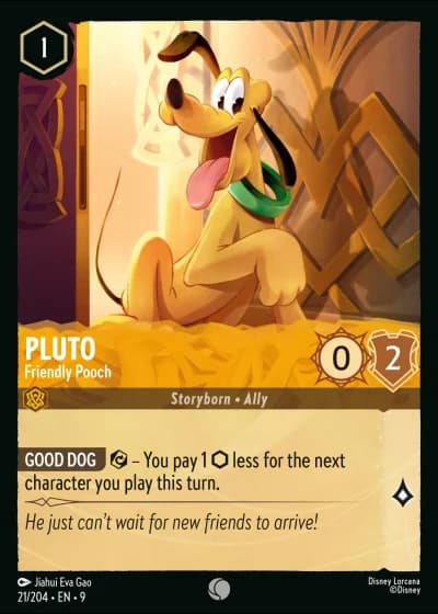 Pluto - Friendly Pooch #21/204 — Fabled
