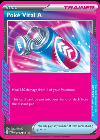 Poké Vital A #062/64 — Shrouded Fable