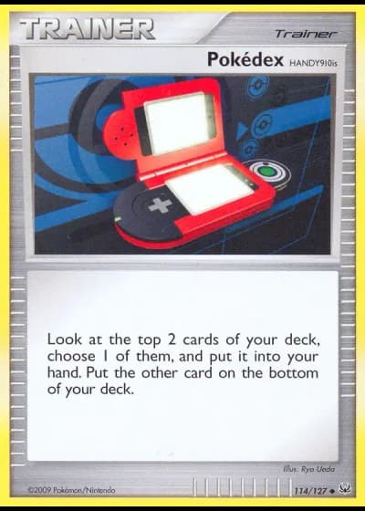 Pokédex HANDY910is #114/127 — Platinum