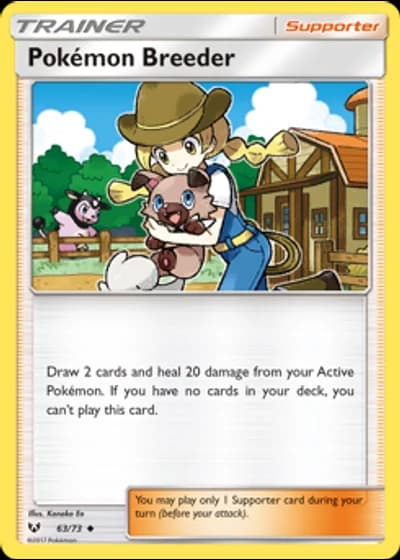 Pokémon Breeder #63/73 — Shining Legends