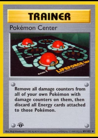 Pokémon Center #85/102 — Base Set