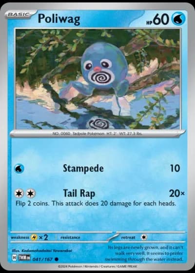 Poliwag #041/167 — Twilight Masquerade