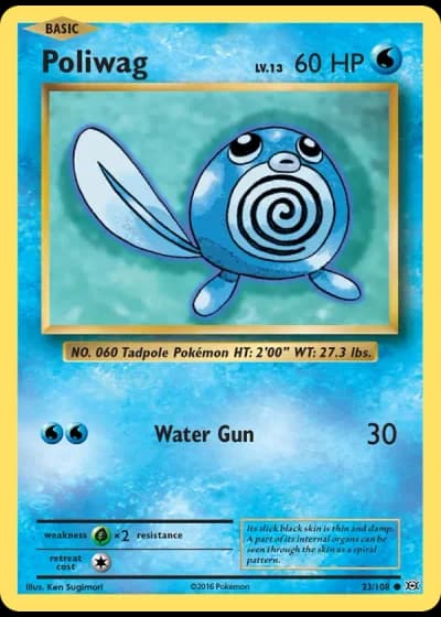 Poliwag #23/108 — Evolutions