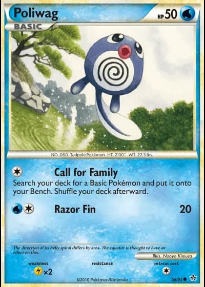 Poliwag #58/95 — Unleashed