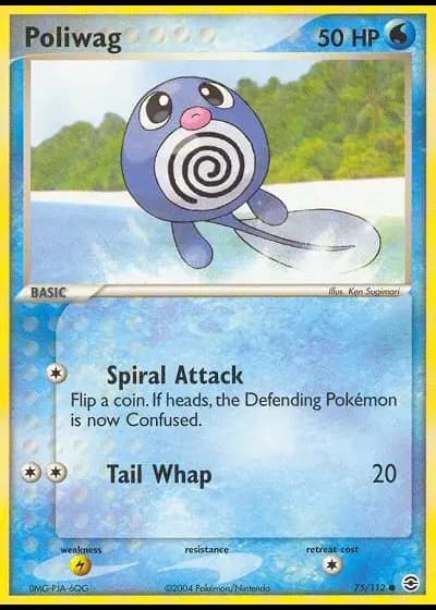 Poliwag #75/112 — FireRed & LeafGreen