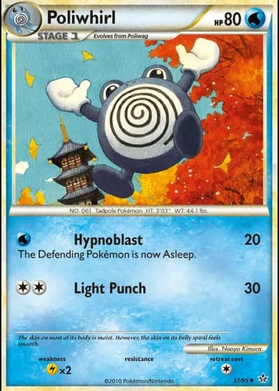 Poliwhirl #37/95 — Unleashed