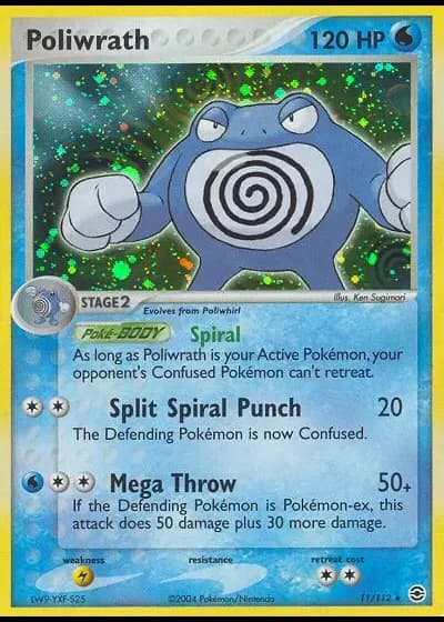 Poliwrath #11/112 — FireRed & LeafGreen
